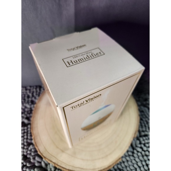 Humidifier Total Vision Sleek LED Color Changing Light Up Wave Mist USB~NEW - Picture 5 of 6